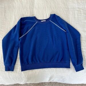 Classic Blue Crewneck Sweater